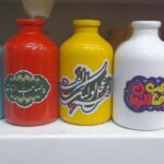 گلدان های رنگی