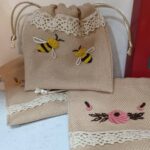 جا هندزفری کیف دستی دست دوز | جانماز دست دوز