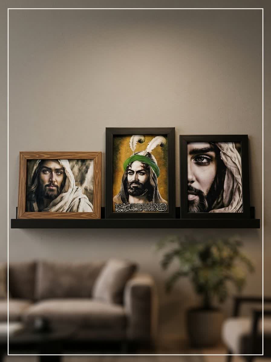 14 قاب تمثال مبارک ائمه اطهار علیهمالسلام - تصویر 1