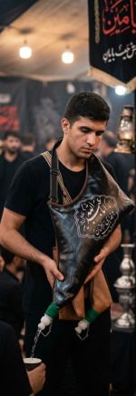 مشک آب چرم مصنوعی - تصویر 2